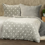 4Home Obliečky mikroflanel Stars grey