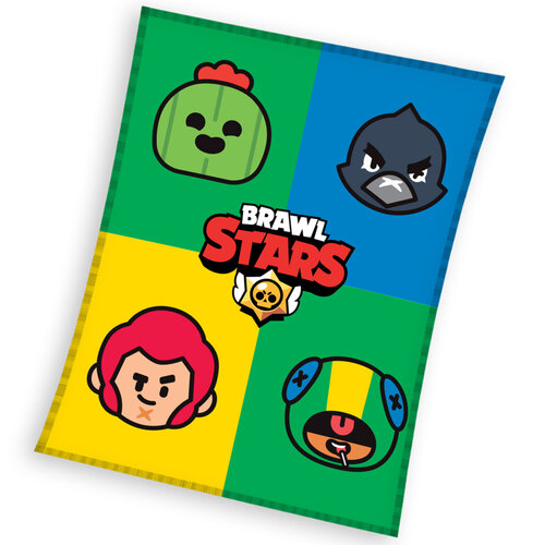 Carbotex Detská deka Brawl Stars Portréty