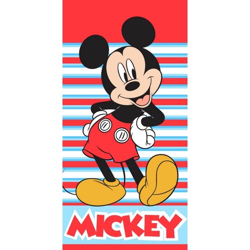 Carbotex Detská osuška Mickey Mouse Vždy s úsmevom