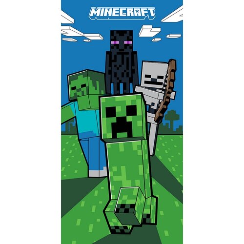 Carbotex Detská osuška Minecraft Mobi Útočí