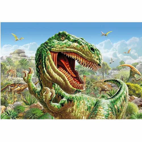 Dino Puzzle Súboj dinosaurov