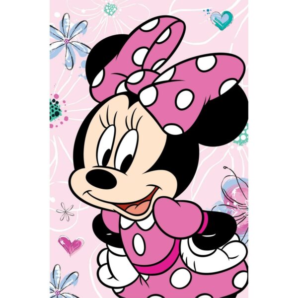 Jerry Fabrics Detská deka Minnie Flowers 02