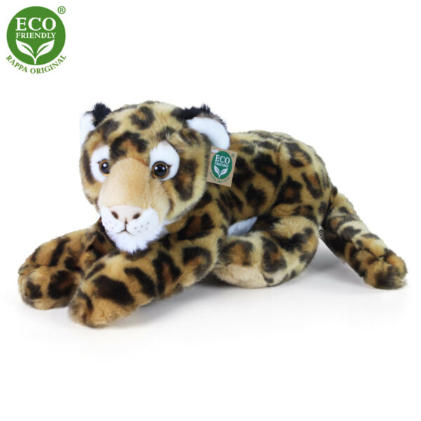 Plyšový leopard ležiaci 40 cm ECO-FRIENDLY