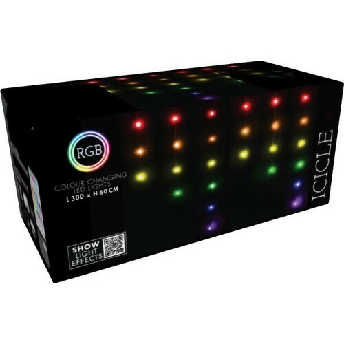 RGB Vianočná LED reťaz s diaľkovým ovládaním Cencúle 85 LED